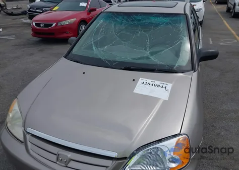 2002 Honda Civic Ex z USA, uszkodzony, nr VIN 1HGES26822L029611